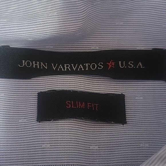 John Varvatos men's size 16.5 Slim Button down. - Picture 6 of 8